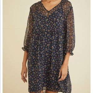 Amour Vert Tavi Silk Dress